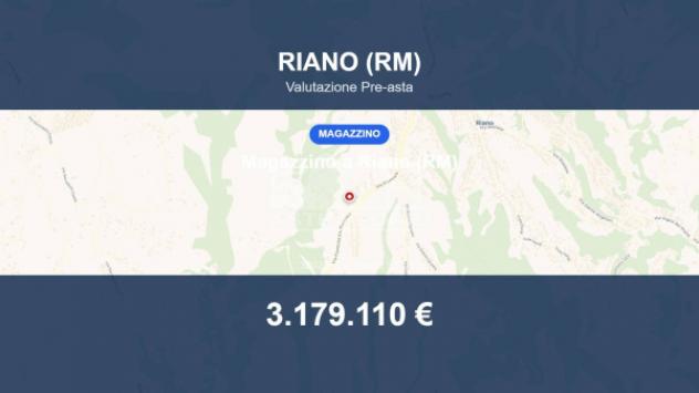 Immobile in asta di 3092 m² in vendita a Riano
