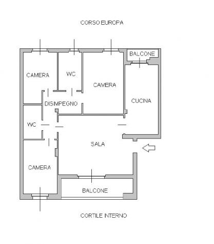 4 LOCALI CON DOPPI SERVIZI, BOX E CANTINA - Foto 20