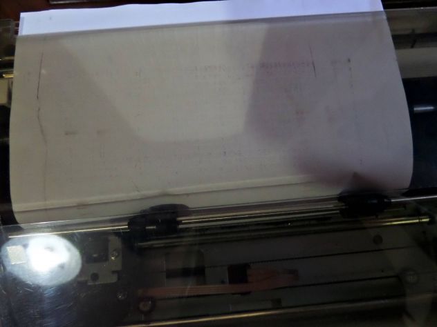 Stampante ATARI 1029 (anni 80) RARA! FUNZIONANTE - Foto 2