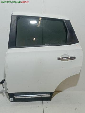 PORTA POST. SX BIANCA CON AL / SE VETRO SCURO 999-U1562176 Carrozzeria  Lamierati esterni  Porte  Porta post. sx. NISSAN - QASHQAI +2 - 2008  2010, NI