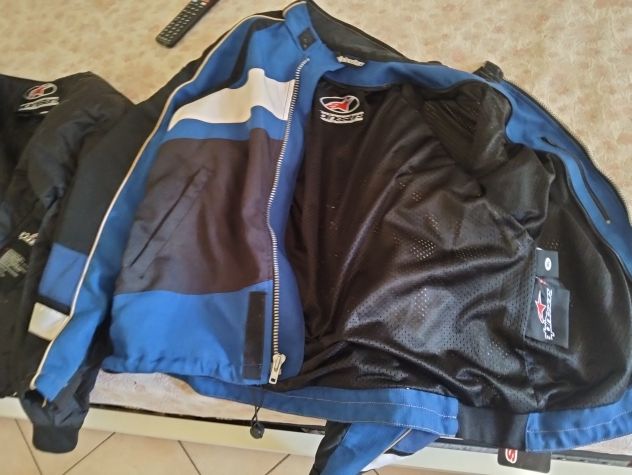 GIACCA MOTO ALPINESTARS GORE-TEX TAGLIA XL E CASCO JEB'S ENTRAMBI NUOVI - Foto 6