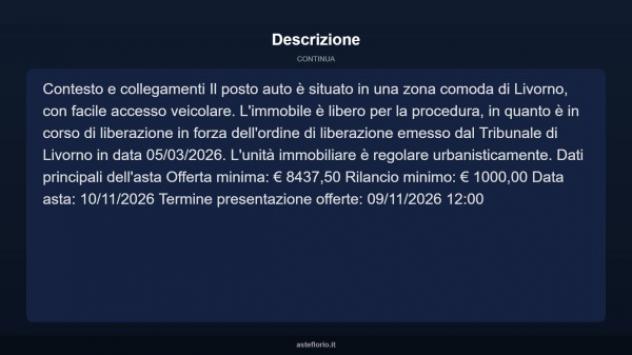 Immobile in asta di 17 m² in vendita a Livorno - Foto 10