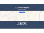 Immobile in asta di 102 m², box auto in vendita a Alessandria