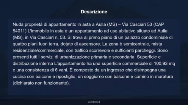 Immobile in asta di 100 m² con più di 5 locali e box auto in vendita a Aulla - Foto 5