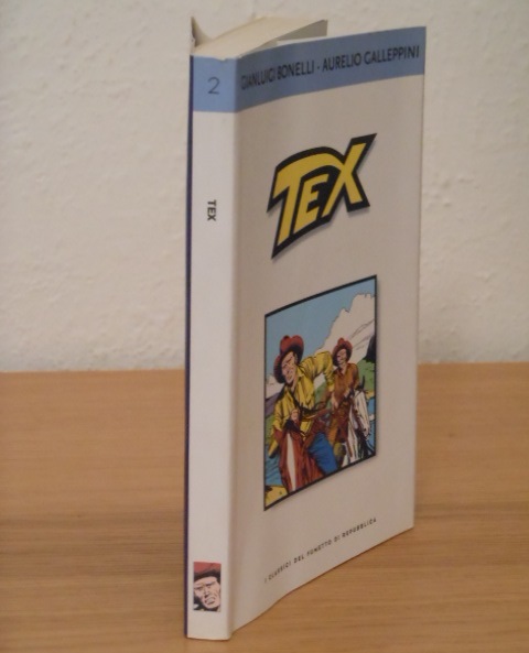 I CLASSICI DEL FUMETTO DI REPUBBLICA N. 2, T E X GIALUIGI BONELLI AURELIO GALLEPPINI, PANINI COMICS 2003. - Foto 4