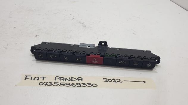PULSANTIERA CENTRALE FIAT Panda 3° Serie 07355969330 (12)