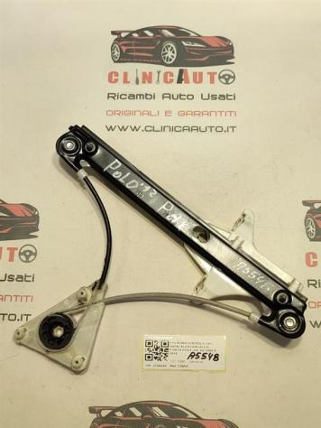 MECCANISMO ALZAVETRO POST. DX VOLKSWAGEN Polo 5° Serie 6R4839462E CMAA (0917)