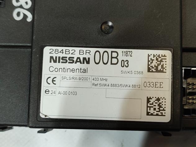 BODY COMPUTER NISSAN Qashqai Serie 5WK50368 284B2BR K9K (14) - Foto 2