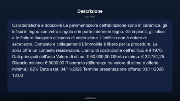 Immobile in asta di 121 m² con più di 5 locali in vendita a Castelraimondo - Foto 18
