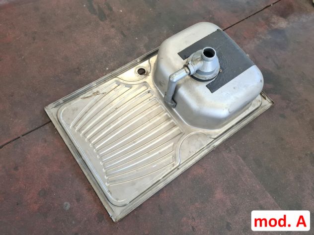 2 lavelli inox una vasca a incasso usati - Foto 4