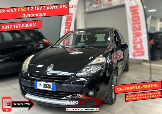 Renault Clio 1.2 16V 3 porte GPL Dynamique