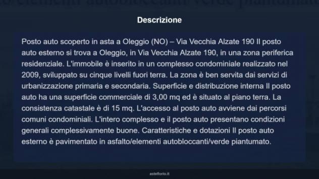 Immobile in asta di 3 m² in vendita a Oleggio - Foto 6
