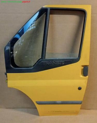 PORTA ANT.S. GIALLA C/SERR. E ALZ. 999-U65511 Carrozzeria  Lamierati esterni  Porte  Porta ant. sx. FORD - TRANSIT - 2006  2012