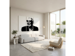 Quadro moderno Ray Charles dipinto a mano pop art