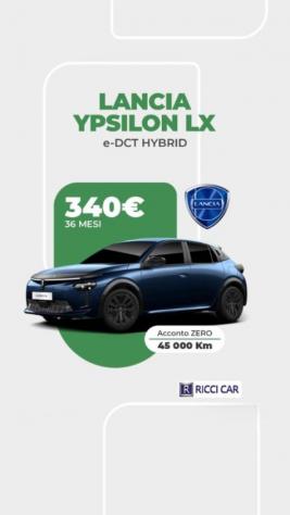LANCIA Ypsilon Hybrid e-DCT LX NOLEGGIO A LUNGO TERMINE rif. 22504346