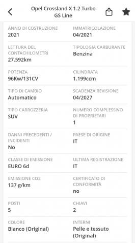 Opel Crossland X 1.2 TURBO GS LINE - Foto 7