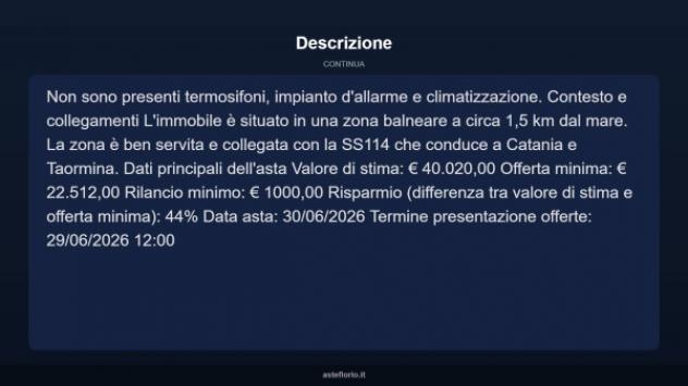 Immobile in asta di 46 m² in vendita a Giardini-Naxos - Foto 17