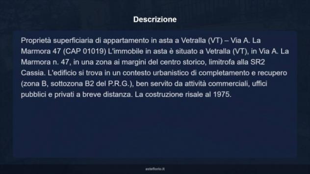 Immobile in asta di 117 m² con più di 5 locali e box auto in vendita a Vetralla - Foto 12