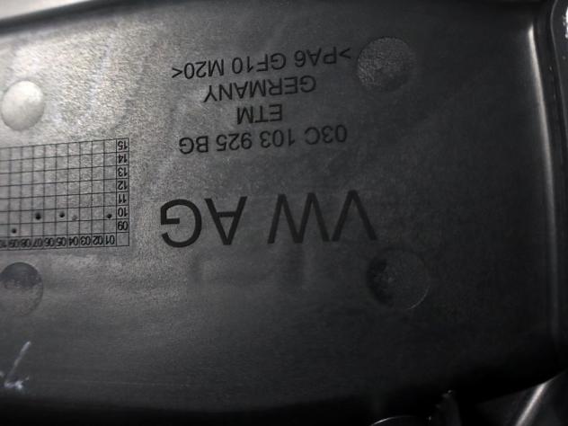 03C103925BG RIVESTIMENTO COVER COPRI MOTORE AUDI A1 1.4 B 90KW AUT 3P (2011) RICAMBIO USATO - Foto 6