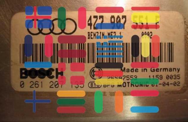 0261207135 4Z7907551F Audi A6 Allroad 2.7 centralina motore Bosch
