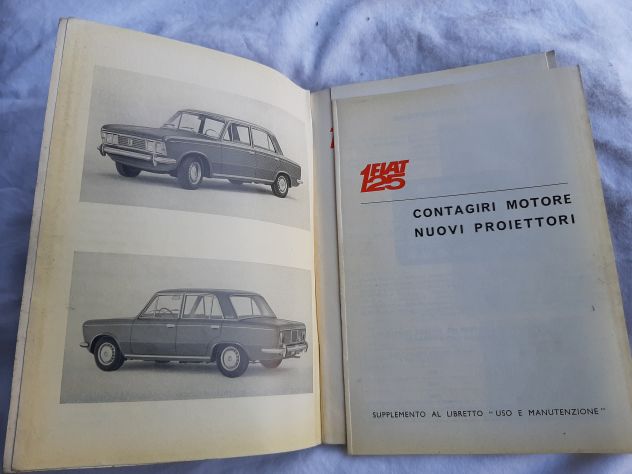 FIAT 125 USO E MANUTENZIONE ANNO 1967 ORIGINALE - Foto 2