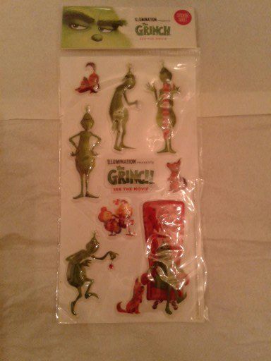 ADESIVI STICKER SHEET "THE GRINCH"
