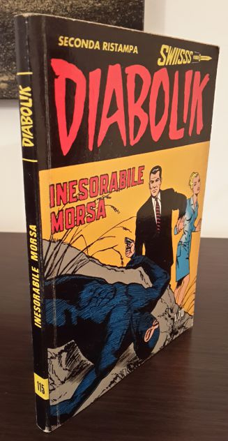 DIABOLIK, INESORABILE MORSA, SECONDA RISTAMPA, SWIISSS n. 115, 2003 - Foto 4
