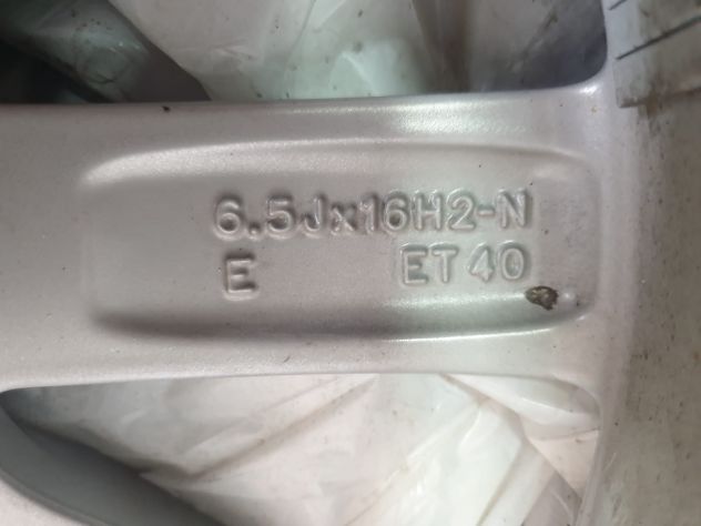 CERCHI IN LEGA ORIGINALI AUDI A1 16" - GOMME OMAGGIO - Foto 5