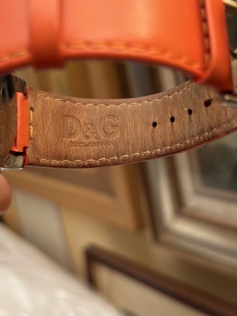 OROLOGIO AL QUARZO CON CRONOGRAFO,DA UOMO,FIRMATO ORIGINALE”D &amp; G:DOLCE &amp; GABB - Foto 9