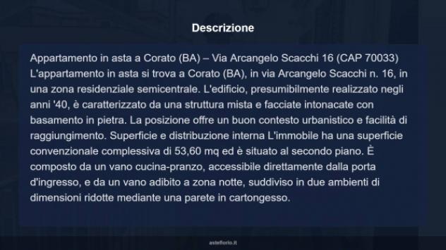 Immobile in asta di 53 m² in vendita a Corato - Foto 13