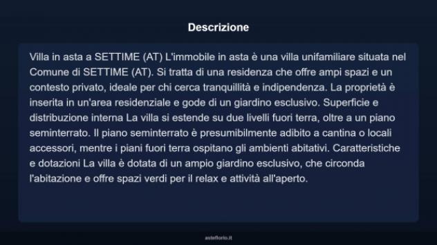 Immobile in asta di 925 m² in vendita a Settime - Foto 3