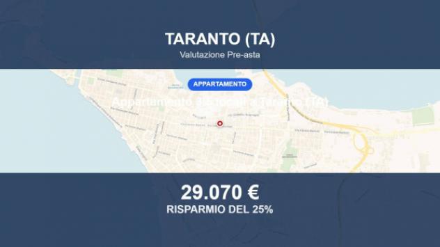 Immobile in asta di 52 m² in vendita a Taranto