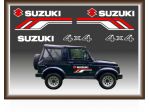Adesivi SUZUKI per fuoristrada VITARA - SAMURAI - SANTANA - JIMNY
