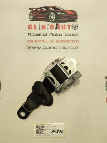 CINTURA DI SICUREZZA POSTERIORE DX TOYOTA Aygo 3° Serie 73360-0H020 1KRFE (15)