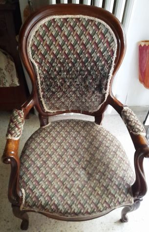 Poltrona bergier da ritappezzare - Foto 2