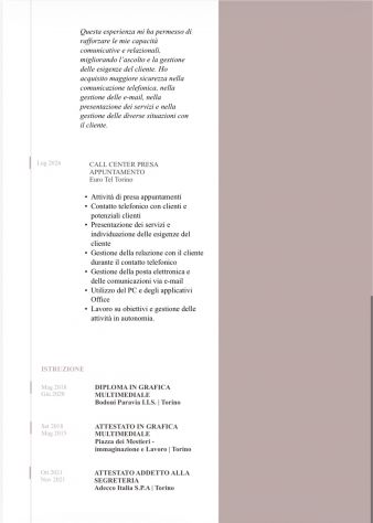 CANDIDATURA PROFESSIONALE – SOLO A BERLINO GERMANIA NO ITALIA - Foto 4