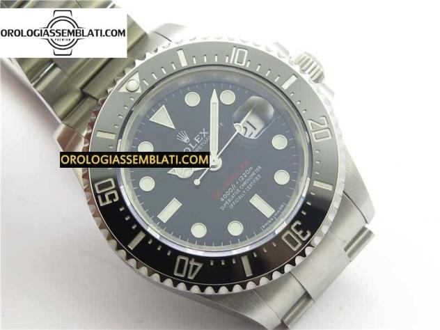 Rolex Replica SEA-DWELLER 2017 BASELWORLD 126600 1:1 BEST EDITION ACCIAIO 904L QUADRANTE NERO SU BRACCIALE SS A3235 CLONE V10 - Foto 3