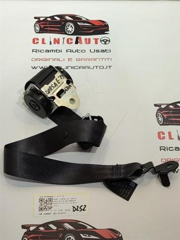 CINTURA DI SICUREZZA ANTERIORE SINISTRA OPEL Corsa E 3° Serie 627585900 B13DTC (15) - Foto 2