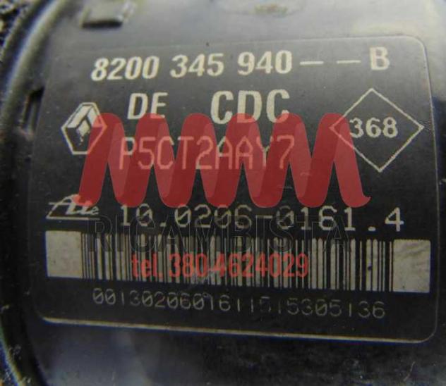 10.0206-0161.4 Renault Espace IV centralina gruppo pompa ABS