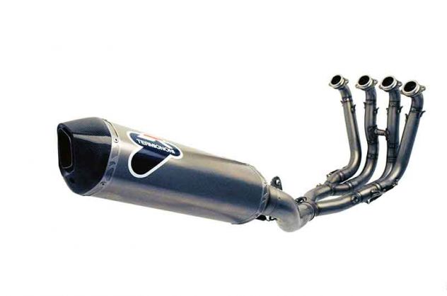 Scarico per BMW S 1000 rr Akrapovic slip on titanio carbonio Leovince Lv 10 - Foto 12