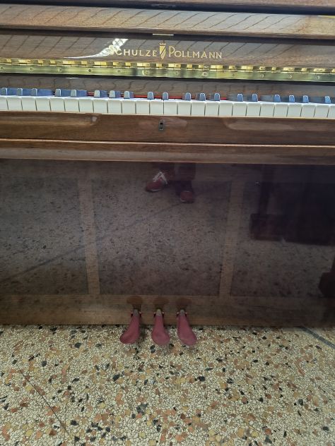 Pianoforte Schulze Pollmann 126 d'alta gamma (Ciresa + Renner) con trasporto