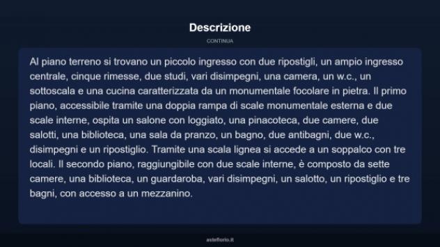 Immobile in asta di 1182 m² con più di 5 locali in vendita a Pistoia - Foto 6