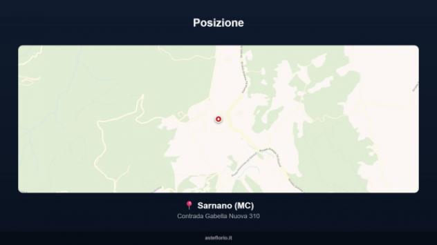 Immobile in asta di 135 m² con più di 5 locali e box auto in vendita a Sarnano - Foto 6