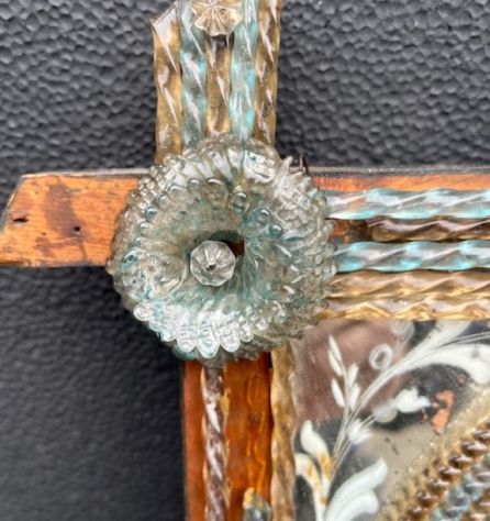 Specchio con Vetro Veneziano - Foto 3