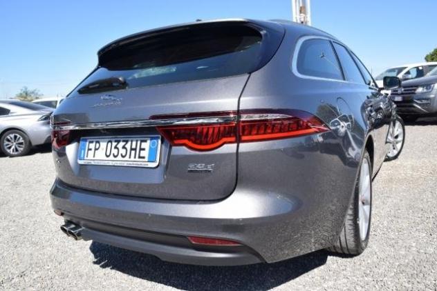 JAGUAR XF Sportbrake 20d 4X4 AWD 180CV PRESTIGE - AUTOMATICA - NAVI - PELLE - CRUISE - BT - SENSORI - LED - BIXENO - RETROCAMERA - Foto 4