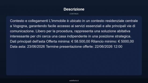 Immobile in asta di 115 m² in vendita a Vogogna - Foto 4