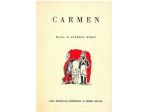 CARMEN musica di GEOGES BIZET Libretto D'opera.