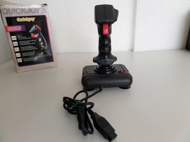 Joystick Quickjoy 2 SV 122 Boxato Anni 80 per Commodore, Amiga - Foto 4