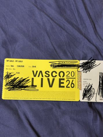 Biglietto Vasco Rossi - Foto 2