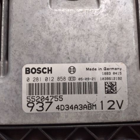 CENTRALINA ECU BOSCH 0281012858 ALFA 147 JTDM EDC16C39 8V 120HP - Foto 5